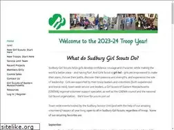 Sites similar to sudburygirlscouts.org