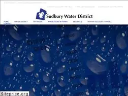 Sites similar to sudburywater.com