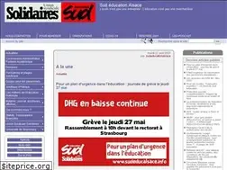 Sites similar to sudeducalsace.info