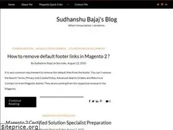 Sites similar to sudhanshubajaj.com