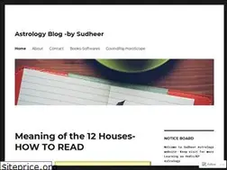 Sites similar to sudheerastrologer.wordpress.com