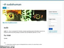 Sites similar to sudohuman.com