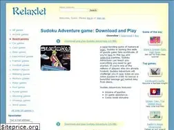 Sites similar to sudoku-adventure.relaxlet.com
