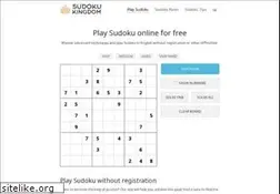 Sites similar to sudoku-kingdom.com
