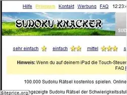 Sites similar to sudoku-knacker.de