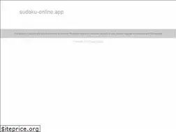 Sites similar to sudoku-online.app