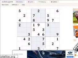 Sites similar to sudoku.game