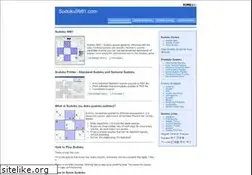 Sites similar to sudoku9981.com