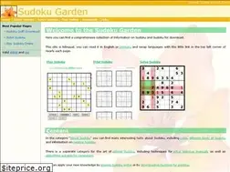 Sites similar to sudokugarden.de