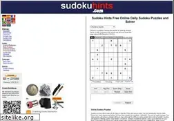 Sites similar to sudokuhints.com
