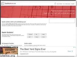 Sites similar to sudokukryss.se