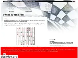 Sites similar to sudokuspill.no