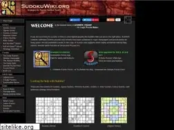 Sites similar to sudokuwiki.org
