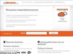Sites similar to sudominio.com