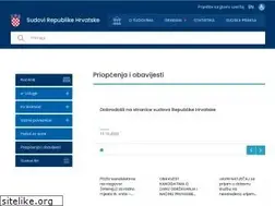 Sites similar to sudovi.hr