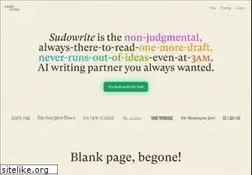 Sites similar to sudowrite.com