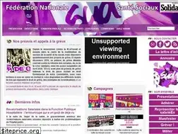 Sites similar to sudsantesociaux.org