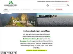 Sites similar to suedamerikareisen.com