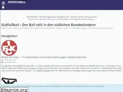 Sites similar to suedfussball.de