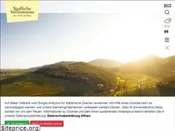 Sites similar to suedlicheweinstrasse.de