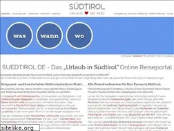 Sites similar to suedtirol.de