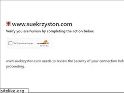Sites similar to suekrzyston.com