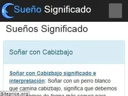 Sites similar to suenosignificado.com