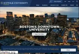 Sites similar to suffolk.edu