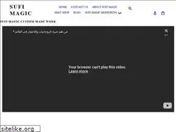 Sites similar to sufimagic.com