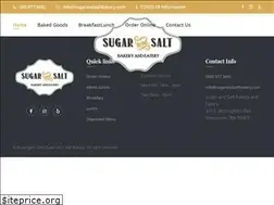 Sites similar to sugarandsaltbakery.com