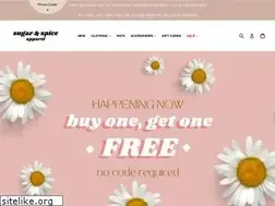 Sites similar to sugarandspiceapparel.com