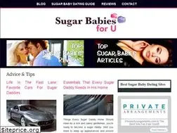 Sites similar to sugarbabiesforu.com