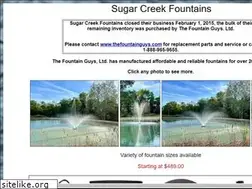 Sites similar to sugarcreekfountains.com