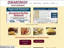 Sites similar to sugarcreekrestaurant.net