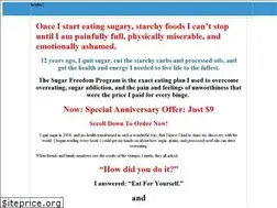 Sites similar to sugarfreedom.com