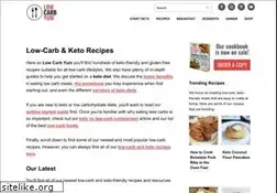 Sites similar to sugarfreelowcarbrecipes.com