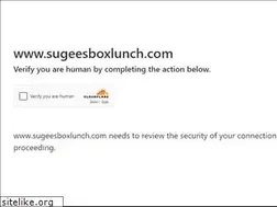 Sites similar to sugeesboxlunch.com
