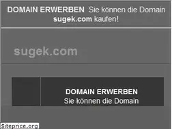 Sites similar to sugek.com