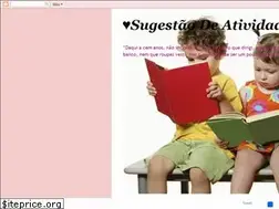 Sites similar to sugestaodeatividades.blogspot.com
