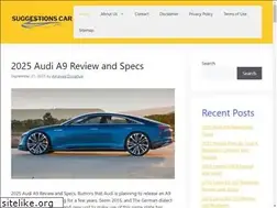 Sites similar to suggestionscar.com