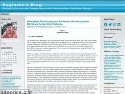 Sites similar to sugiartoagribisnis.wordpress.com