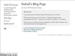 Sites similar to suhailvs.github.io