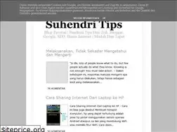 Sites similar to suhendritips.blogspot.com