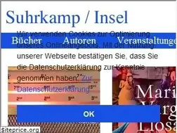 Sites similar to suhrkamp.de