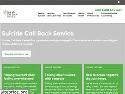 Sites similar to suicidecallbackservice.org.au