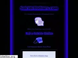 Sites similar to suicidehotlines.com