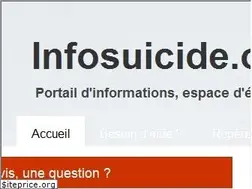 Sites similar to suicideinfo.fr