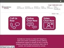 Sites similar to suicideline.org.au