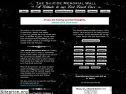 Sites similar to suicidememorialwall.com