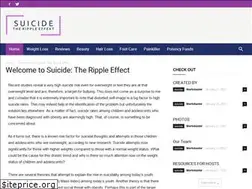 Sites similar to suicidetherippleeffect.com